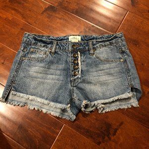 Denim Short Shorts